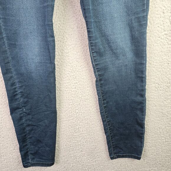 Nine West Womens Pull On Jeans 10 Dark Wash Skinny Stretch Comfort Legging Denim - Picture 5 of 11